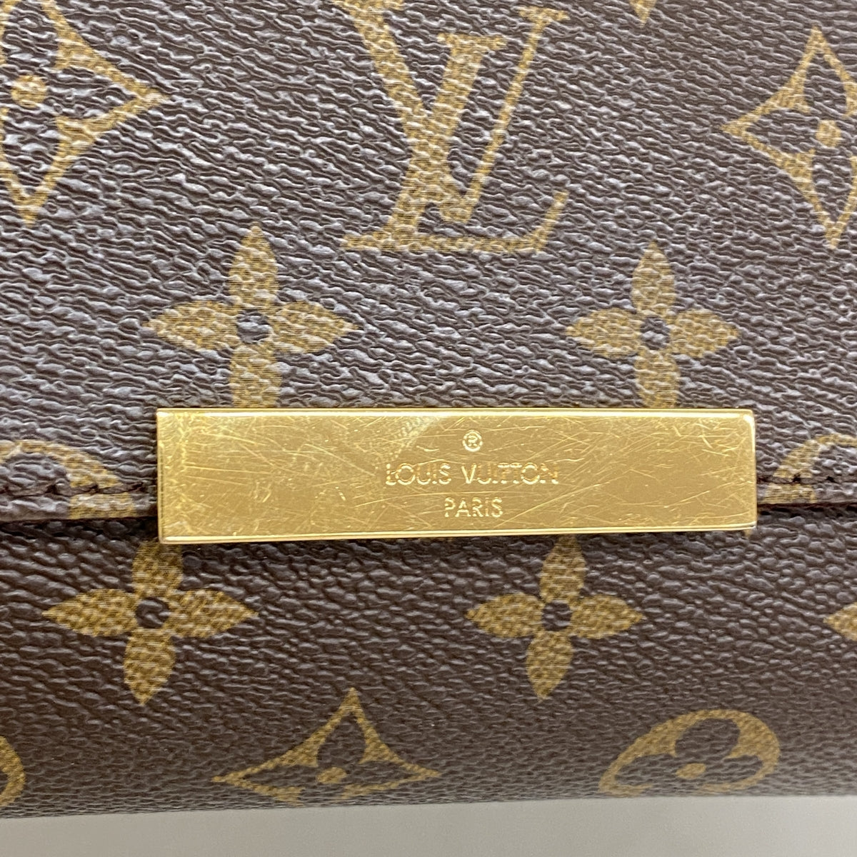 【6kb1493】ルイヴィトン ハンドバッグ モノグラム フェイボリットMM M40718 ブラウン 2wayバッグ【中古】レディース
