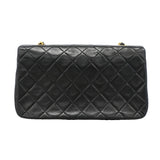 【6kb1530】シャネル ショルダーバッグ マトラッセ チェーンショルダー ラムスキン ブラック ゴールド金具【中古】レディース