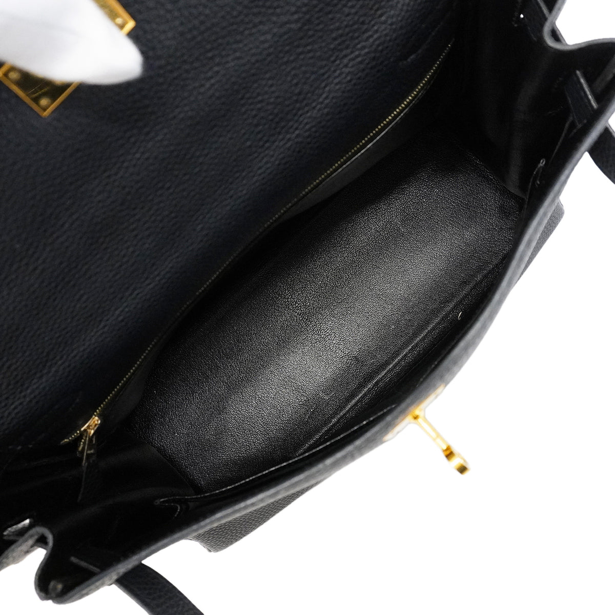 【6kb1533】エルメス ハンドバッグ ケリー32 トリヨンクレマンス ブラック ゴールド金具 □D刻印 2wayバッグ【中古】レディース