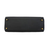 【6kb1533】エルメス ハンドバッグ ケリー32 トリヨンクレマンス ブラック ゴールド金具 □D刻印 2wayバッグ【中古】レディース