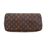 【6kb1537】ルイヴィトン トートバッグ モノグラム LV×TM ネヴァーフルMM 村上隆 M13271 ブラウン【中古】レディース