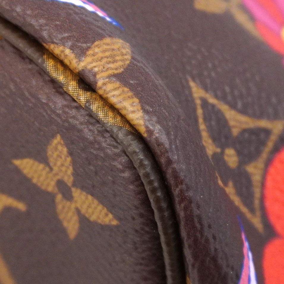 【6kb1537】ルイヴィトン トートバッグ モノグラム LV×TM ネヴァーフルMM 村上隆 M13271 ブラウン【中古】レディース