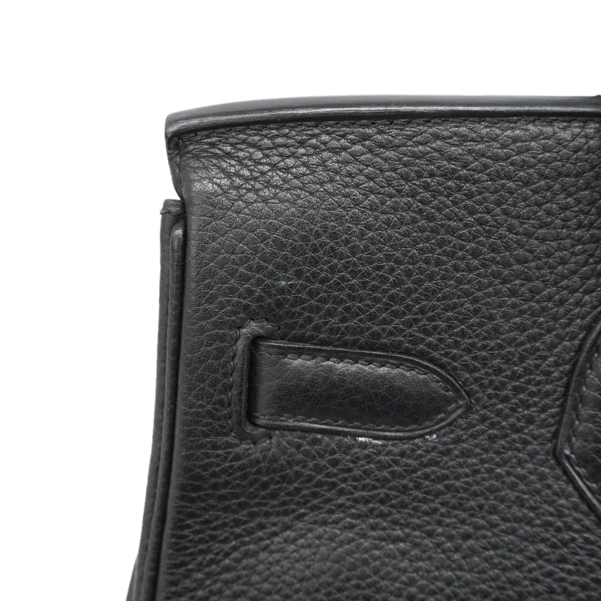 【6kb1539】エルメス ハンドバッグ バーキン30 トゴ ブラック シルバー金具 □M刻印【中古】レディース