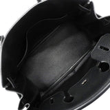 【6kb1539】エルメス ハンドバッグ バーキン30 トゴ ブラック シルバー金具 □M刻印【中古】レディース