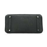 【6kb1539】エルメス ハンドバッグ バーキン30 トゴ ブラック シルバー金具 □M刻印【中古】レディース