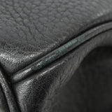 【6kb1539】エルメス ハンドバッグ バーキン30 トゴ ブラック シルバー金具 □M刻印【中古】レディース