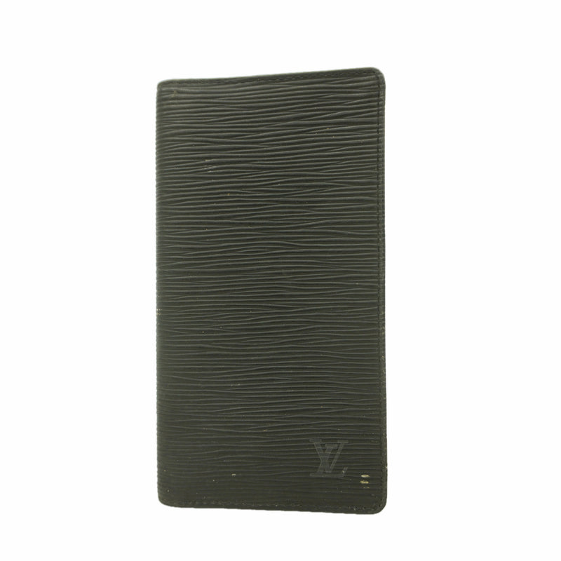 【6kb1558】ルイヴィトン 長札入れ エピ ポルトカルトクレディ円 M63212 ノワール【中古】メンズ