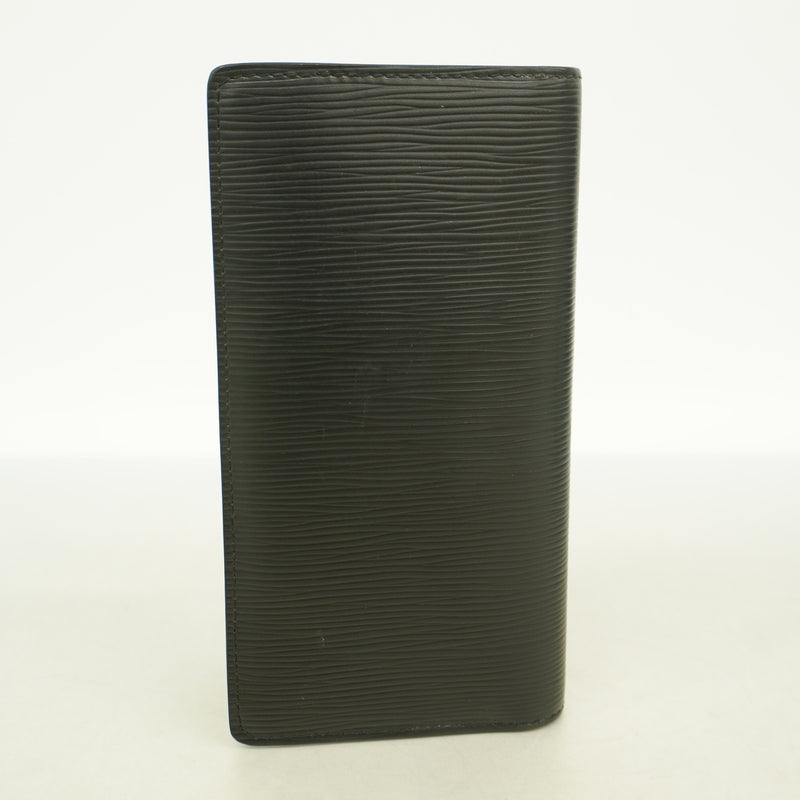 【6kb1624】ルイヴィトン 長財布 エピ ポルトフォイユプラザ M60622 ノワール【中古】レディース
