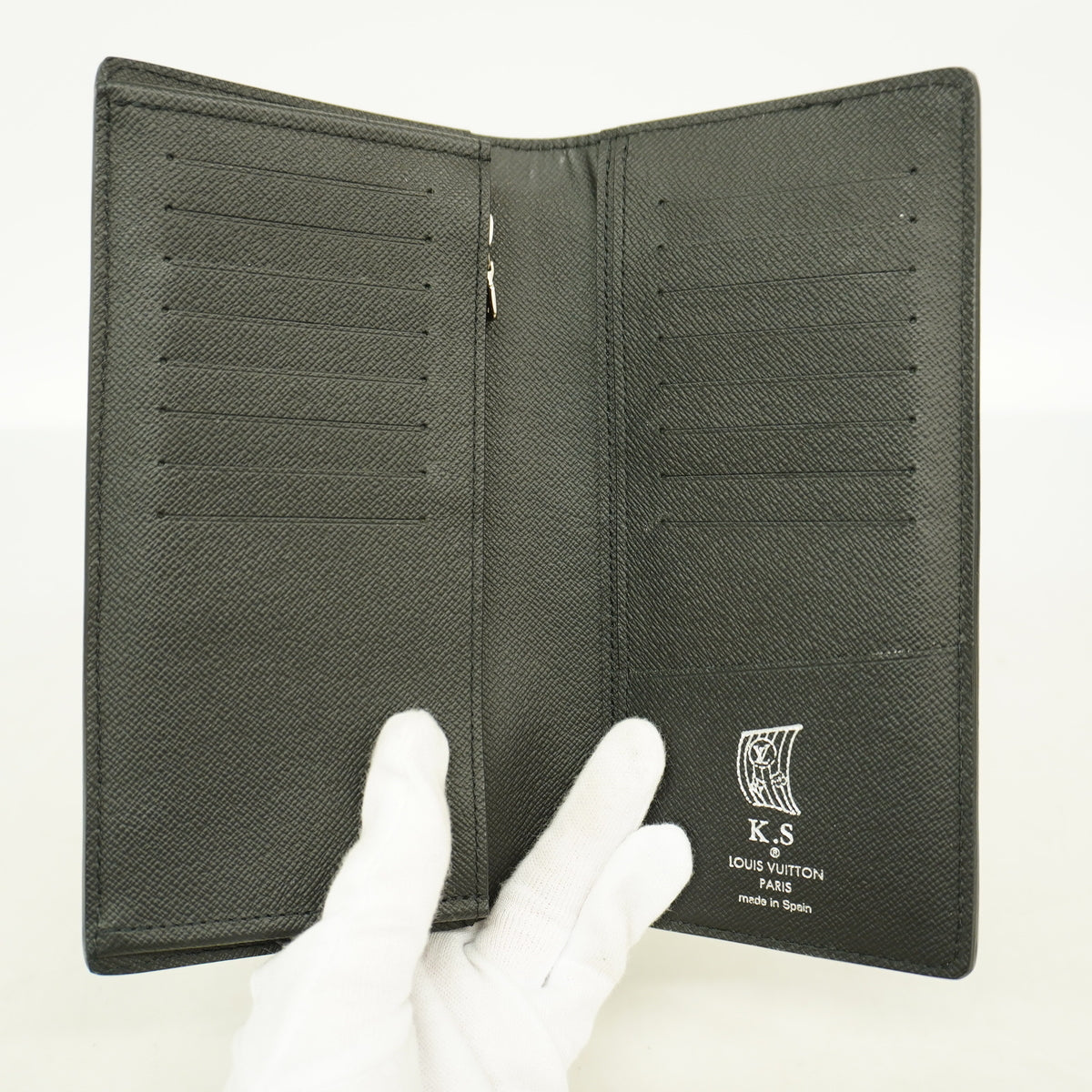 【6kb1624】ルイヴィトン 長財布 エピ ポルトフォイユプラザ M60622 ノワール【中古】レディース