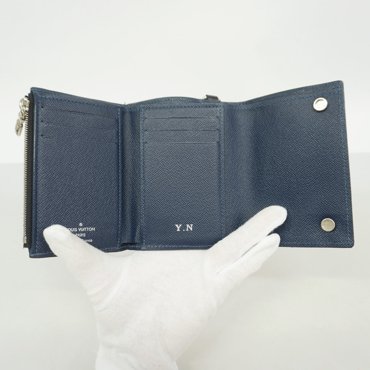 【6kb1643】ルイヴィトン 三つ折り財布 エピ チェーンコンパクトウォレット M63518 ノワール【中古】メンズ