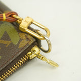 【6kb1663】ルイヴィトン ポーチ モノグラム・グラフィティ ポシェットアクセソワール M92191 カーキ【中古】レディース