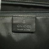 【6kb1694】グッチ ショルダーバッグ GGキャンバス/ジャッキー 002 1073 キャンバス ブラック シルバー金具【中古】レディース