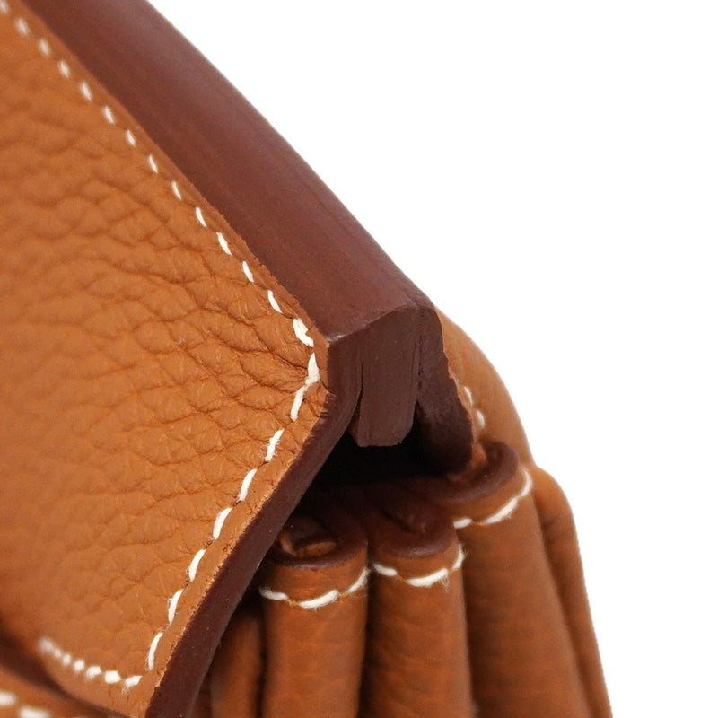 【6kb1714-g】エルメス ハンドバッグ バーキン25 トゴ ゴールド シルバー金具 G刻印【中古】レディース