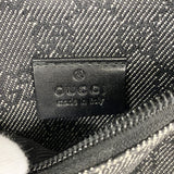【6kb1729】グッチ ウエストバッグ 28566 デニム ブラック シルバー金具【中古】メンズ レディース ユニセックス