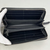 【6kb1730】グッチ 長財布 GGスプリーム 451273 PVC ブラック シルバー金具【中古】メンズ