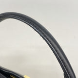 【6kb1737】フェンディ ハンドバッグ ミニピーカブー レザー ブラック ゴールド金具 2wayバッグ【中古】レディース