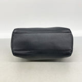 【6kb1737】フェンディ ハンドバッグ ミニピーカブー レザー ブラック ゴールド金具 2wayバッグ【中古】レディース