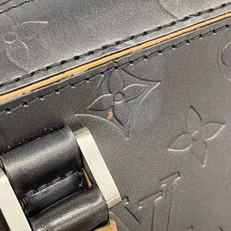 【6kb1742】ルイヴィトン ハンドバッグ モノグラム・マット シェルトン M55172 ノワール【中古】レディース