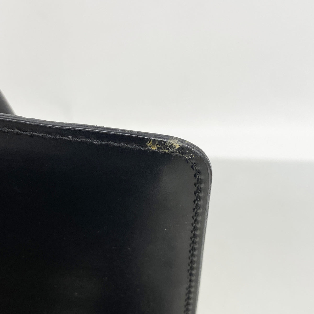 【6kb1756】カルティエ ハンドバッグ パンテール レザー ブラック シルバー金具【中古】レディース