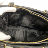 【6kb1758】サルヴァトーレフェラガモ ハンドバッグ ヴァラ レザー ブラック ゴールド金具 2wayバッグ【中古】