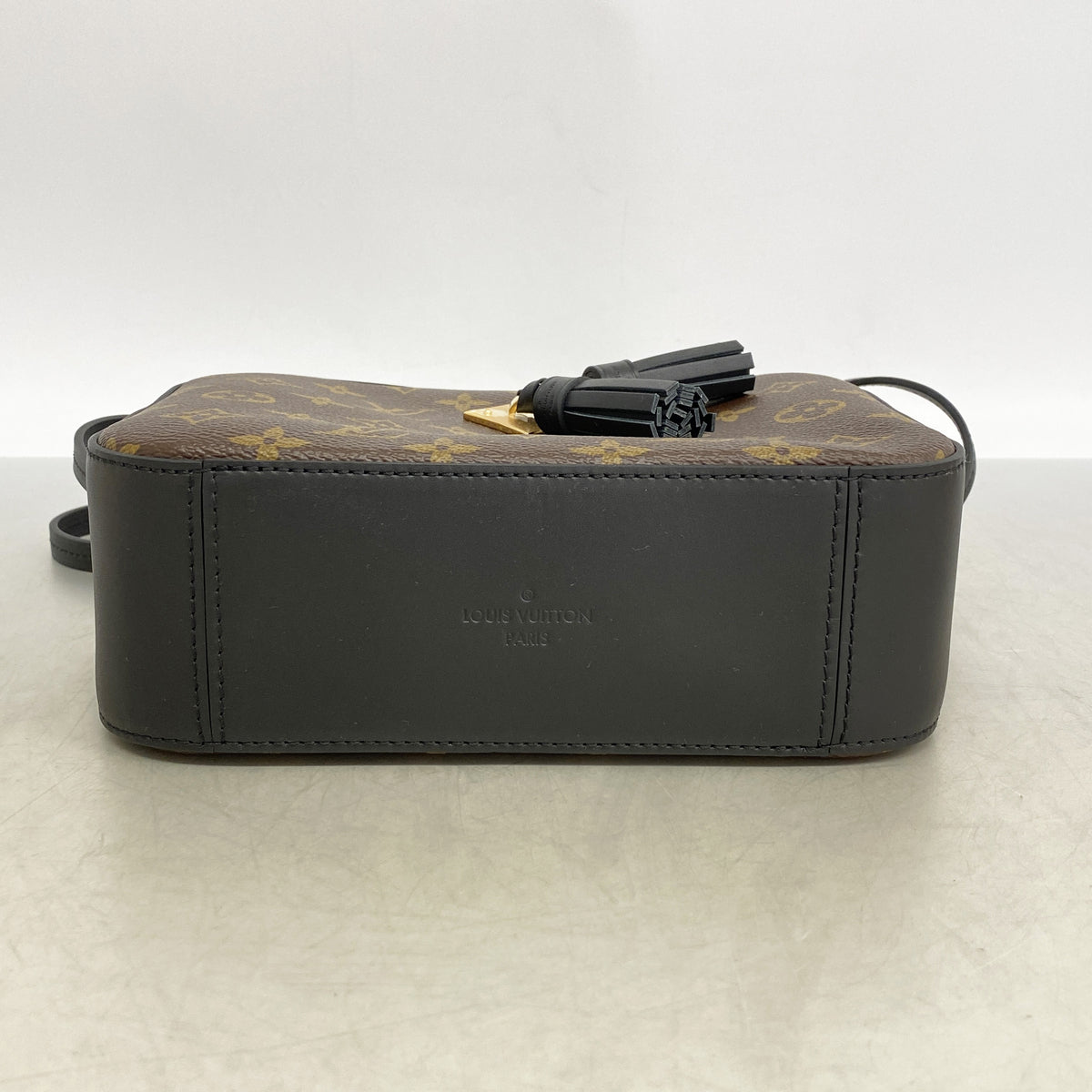 【6kb1771】ルイヴィトン ショルダーバッグ モノグラム サントンジュ M43555 ブラウン ブラック【中古】レディース