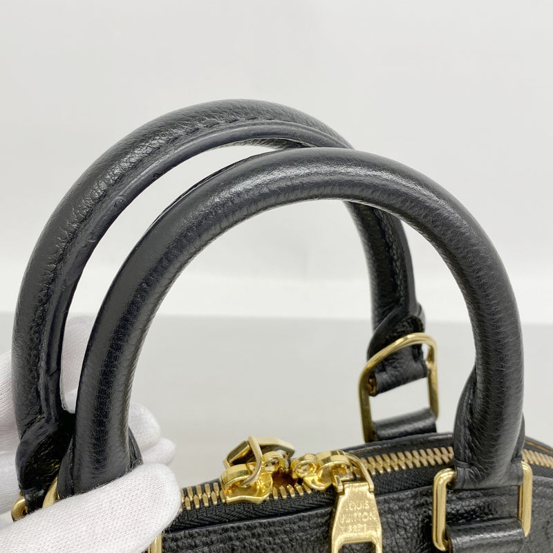 【6kb1794】ルイヴィトン ハンドバッグ モノグラム・アンプラント ネオアルマBB M44829 ノワール 2wayバッグ【中古】レディース