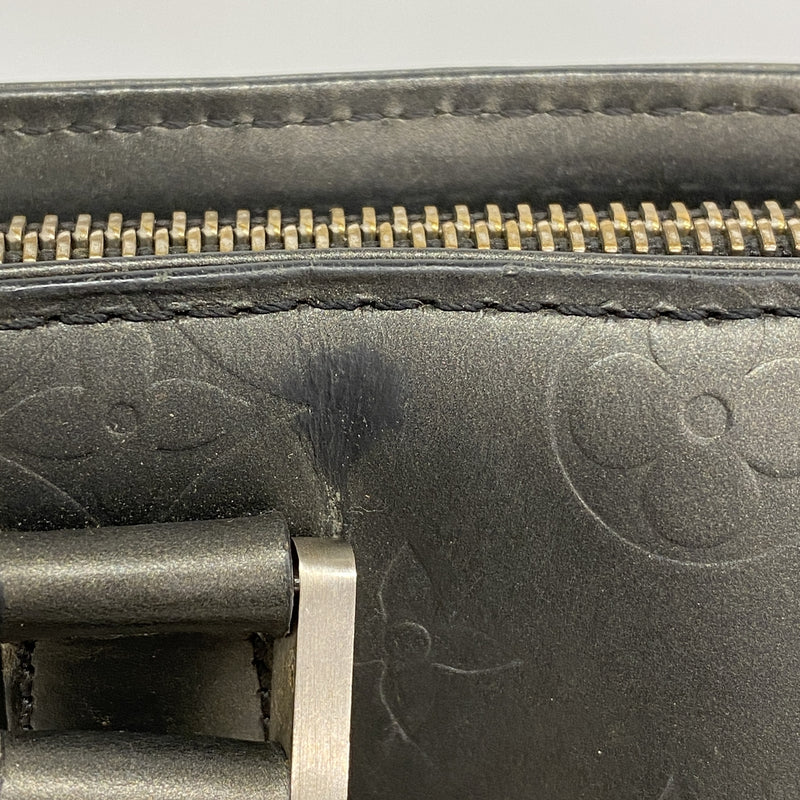 【6kb1795】ルイヴィトン トートバッグ モノグラム・マット ストックトン M55112 ノワール【中古】レディース