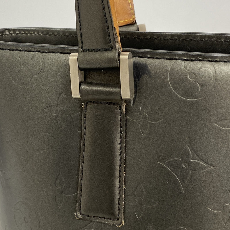 【6kb1795】ルイヴィトン トートバッグ モノグラム・マット ストックトン M55112 ノワール【中古】レディース