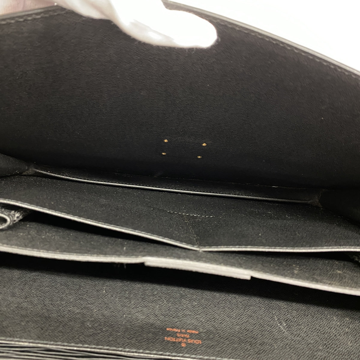 【6kb1796】ルイヴィトン ビジネスバッグ エピ セルヴィエットアンバサダー M54412 ノワール【中古】メンズ