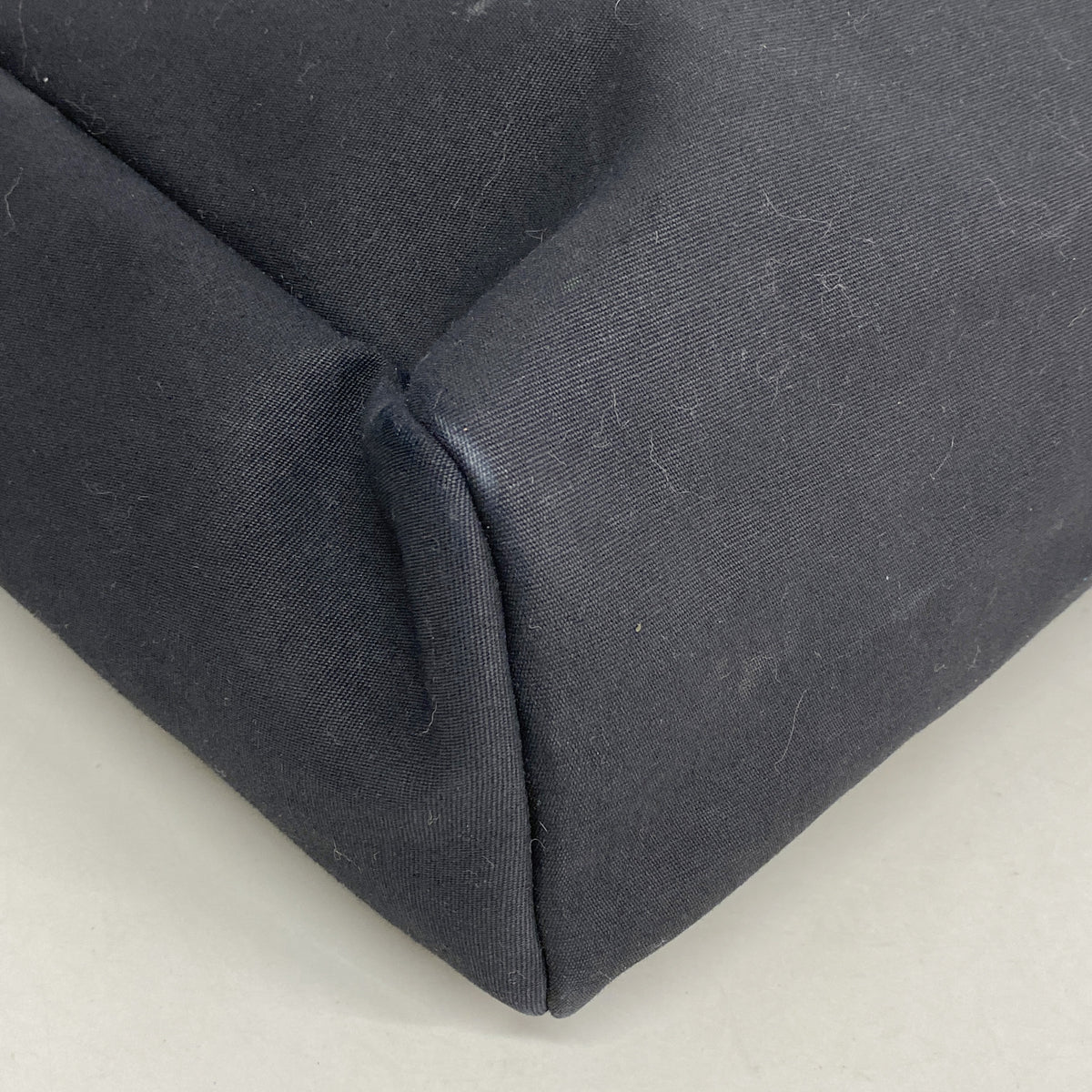 【6kb1801】エルメス ハンドバッグ エールバッグMM トワルオフィシエ ブラック シルバー金具 □C刻印 2wayバッグ【中古】レディース