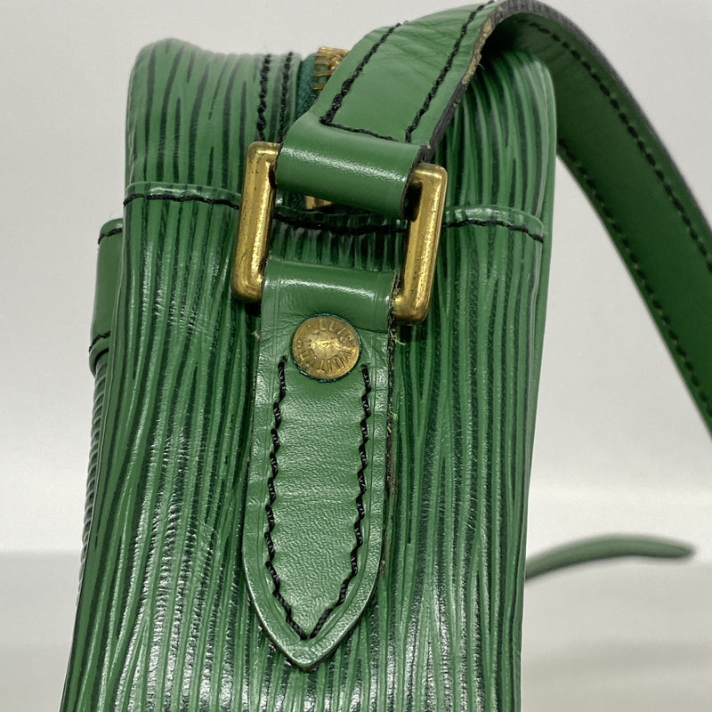 【6kb1827】ルイヴィトン ショルダーバッグ エピ トロカデロ24 M52314 ボルネオグリーン【中古】レディース