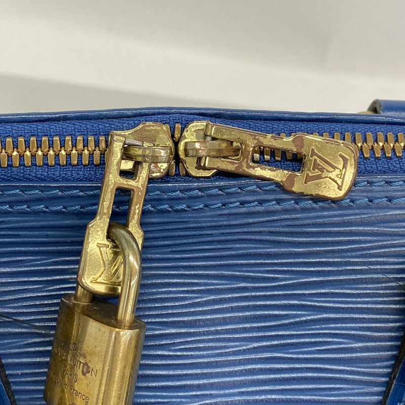 【6kb1828】ルイヴィトン ハンドバッグ エピ アルマ M52145 トレドブルー【中古】レディース