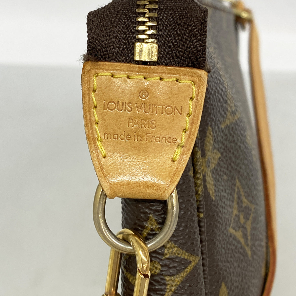 【6kb1830】ルイヴィトン ポーチ モノグラム ポシェットアクセソワール M51980 ブラウン【中古】レディース
