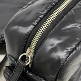 【6kb1841】シャネル ショルダーバッグ コココクーン ナイロン ブラック シルバー金具【中古】レディース
