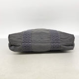 【6kb1852】エルメス トートバッグ エールラインカバス ナイロン グレー シルバー金具【中古】メンズ レディース ユニセックス