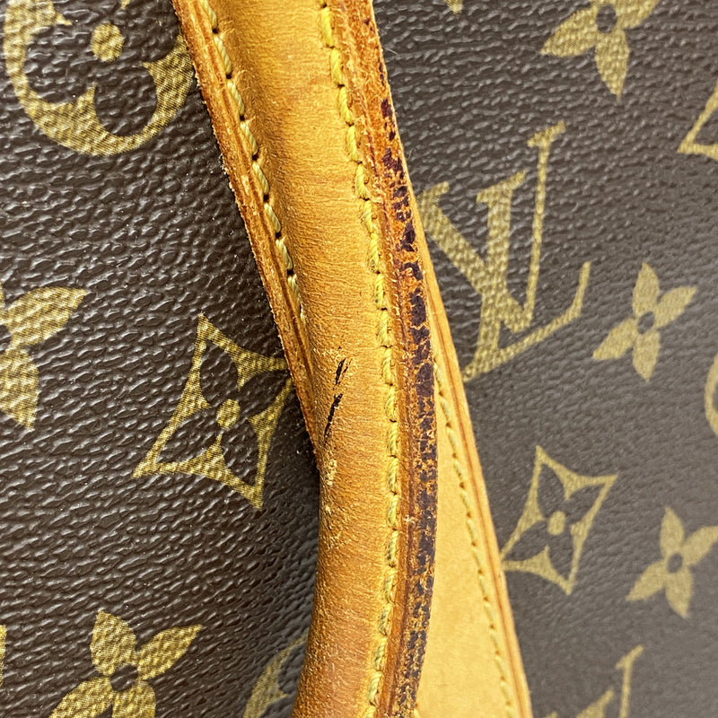 【6kb1854】ルイヴィトン ブリーフケース モノグラム ポルトドキュマンヴォワヤージュ M53361 ブラウン【中古】メンズ