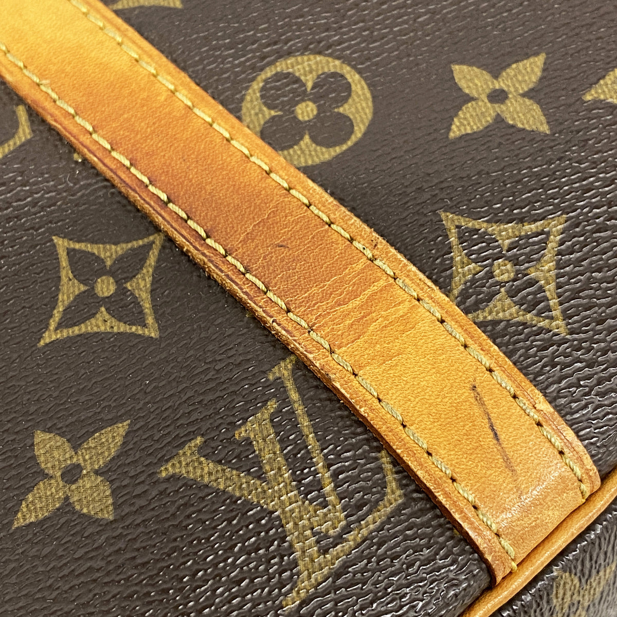 【6kb1854】ルイヴィトン ブリーフケース モノグラム ポルトドキュマンヴォワヤージュ M53361 ブラウン【中古】メンズ