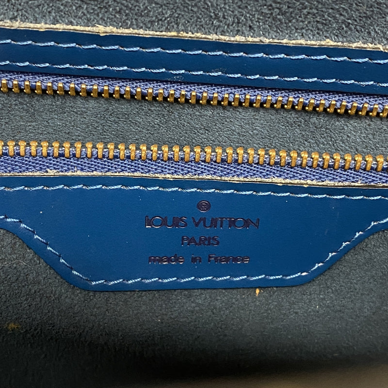【6kb1880-h】ルイヴィトン ショルダーバッグ エピ サンジャックショッピング M52265 トレドブルー【中古】レディース