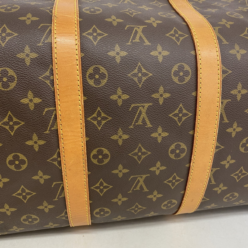 【6kb1884-h】ルイヴィトン ボストンバッグ モノグラム キーポルバンドリエール55 M41414 ブラウン【中古】メンズ レディース ユニセックス