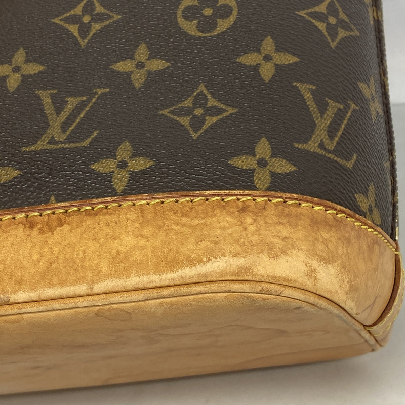 【6kb1887-h】ルイヴィトン ハンドバッグ モノグラム アルマ M51130 ブラウン【中古】レディース