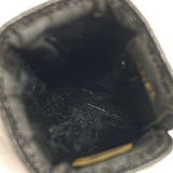 【6kb1893-h】シャネル メガネケース キャビアスキン ブラック【中古】レディース