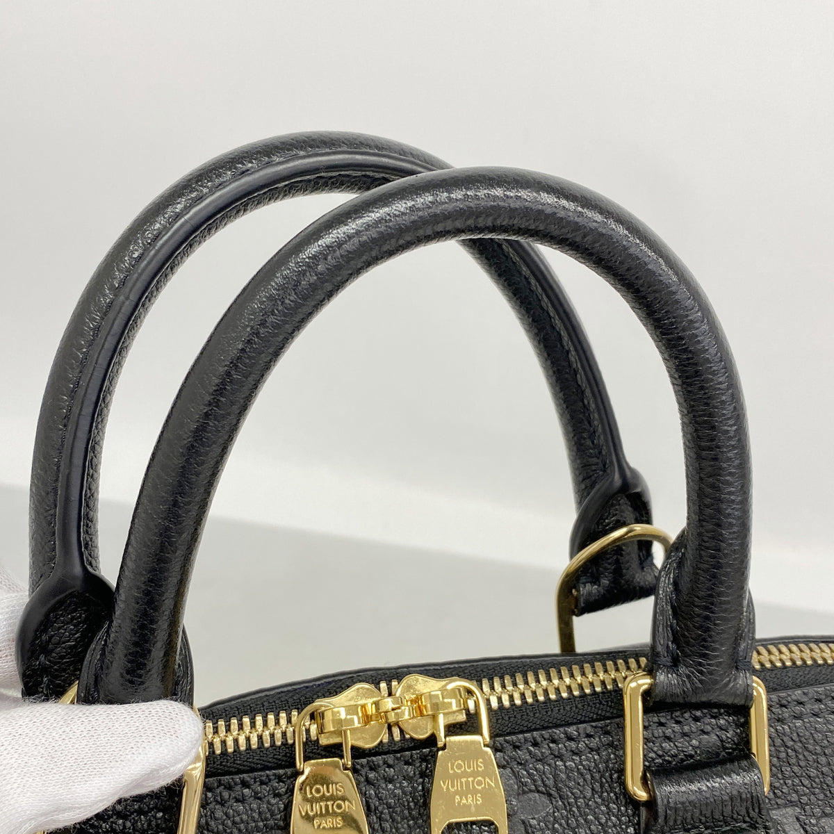 【6kb1898】ルイヴィトン ハンドバッグ モノグラム・アンプラント ネオアルマPM M44832 ノワール【中古】レディース