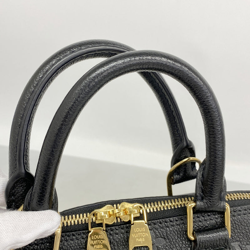 【6kb1898】ルイヴィトン ハンドバッグ モノグラム・アンプラント ネオアルマPM M44832 ノワール【中古】レディース