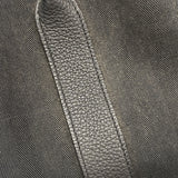 【6kb1904】エルメス トートバッグ ガーデンパーティPM トワルシェブロン ブラック シルバー金具 C刻印【中古】レディース
