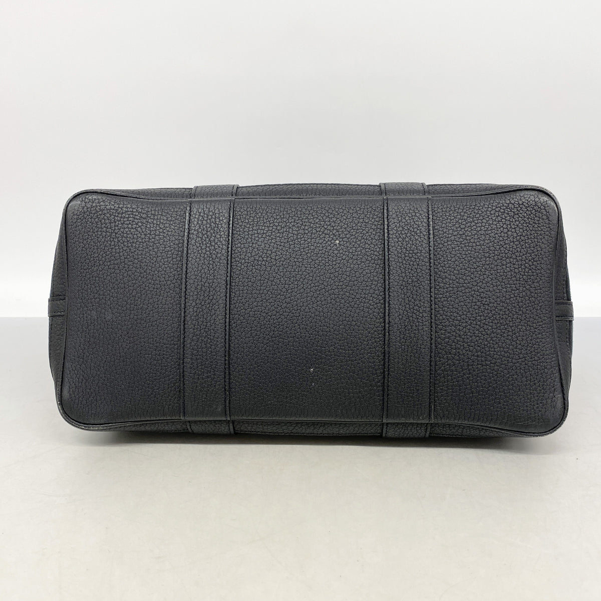 【6kb1904】エルメス トートバッグ ガーデンパーティPM トワルシェブロン ブラック シルバー金具 C刻印【中古】レディース