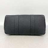 【6kb1904】エルメス トートバッグ ガーデンパーティPM トワルシェブロン ブラック シルバー金具 C刻印【中古】レディース