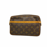 【6kb1907】ルイヴィトン クラッチバッグ モノグラム コンピエーニュ23 M51847 ブラウン【中古】メンズ