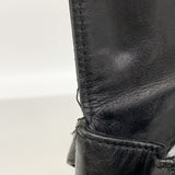 【6kb1911】シャネル ショルダーバッグ ラムスキン ブラック ゴールド金具【中古】レディース