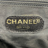 【6kb1911】シャネル ショルダーバッグ ラムスキン ブラック ゴールド金具【中古】レディース