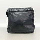 【6kb1911】シャネル ショルダーバッグ ラムスキン ブラック ゴールド金具【中古】レディース